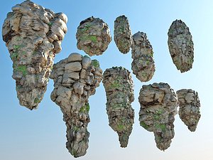 Levitating Rocks Pack 17