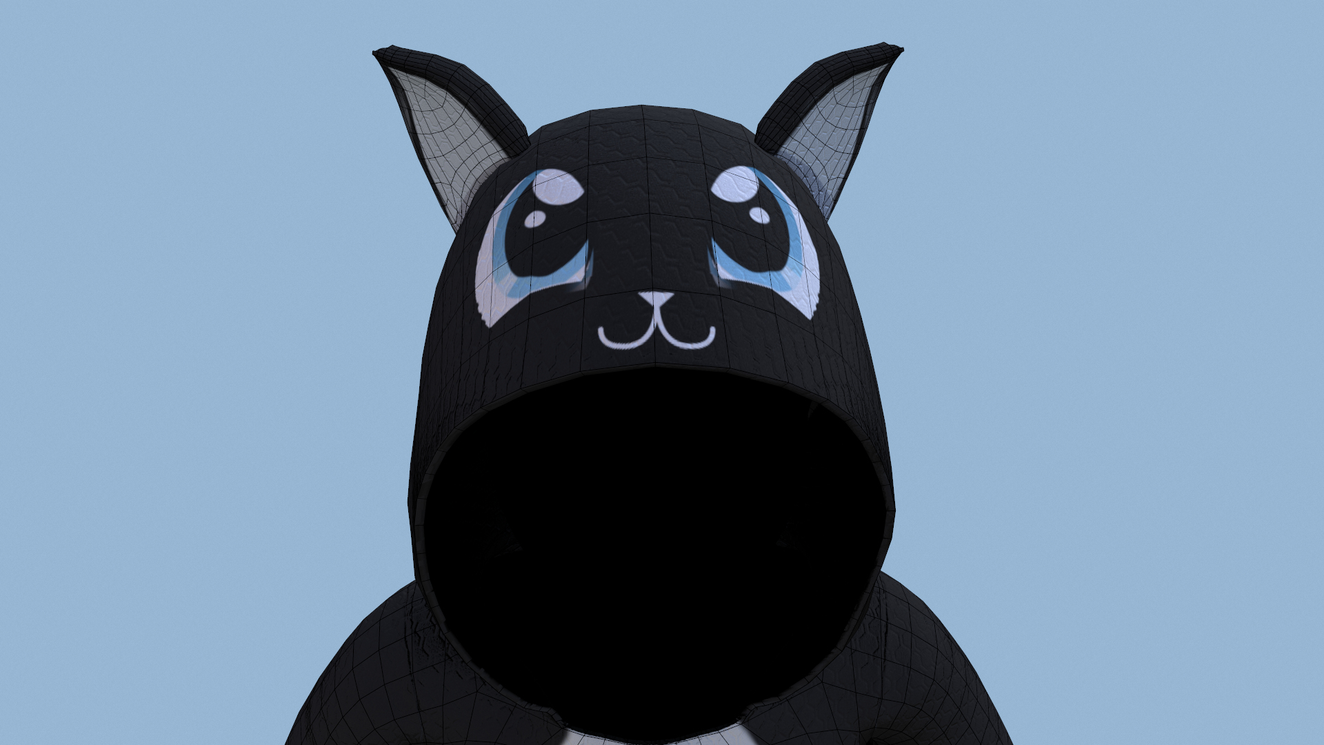 kigurumi cat 23d模型