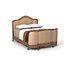 Francesco Molon classic baroque bed h92  queen size carved