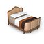 Francesco Molon classic baroque bed h92  queen size carved