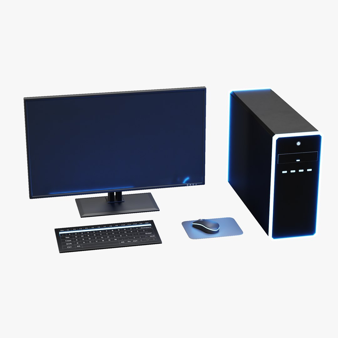 3D Computer 2 Model - TurboSquid 1899028