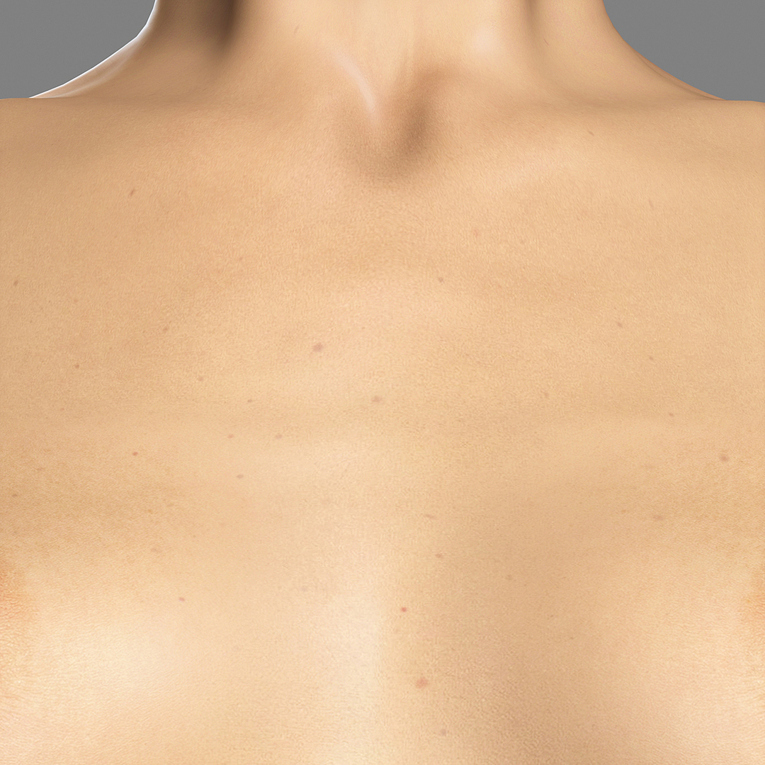 3d model female body