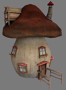 Mushroom house