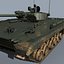 俄罗斯坦克mlrs三维模型