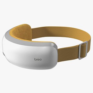 Breo Eye-Massager On Head Fur model