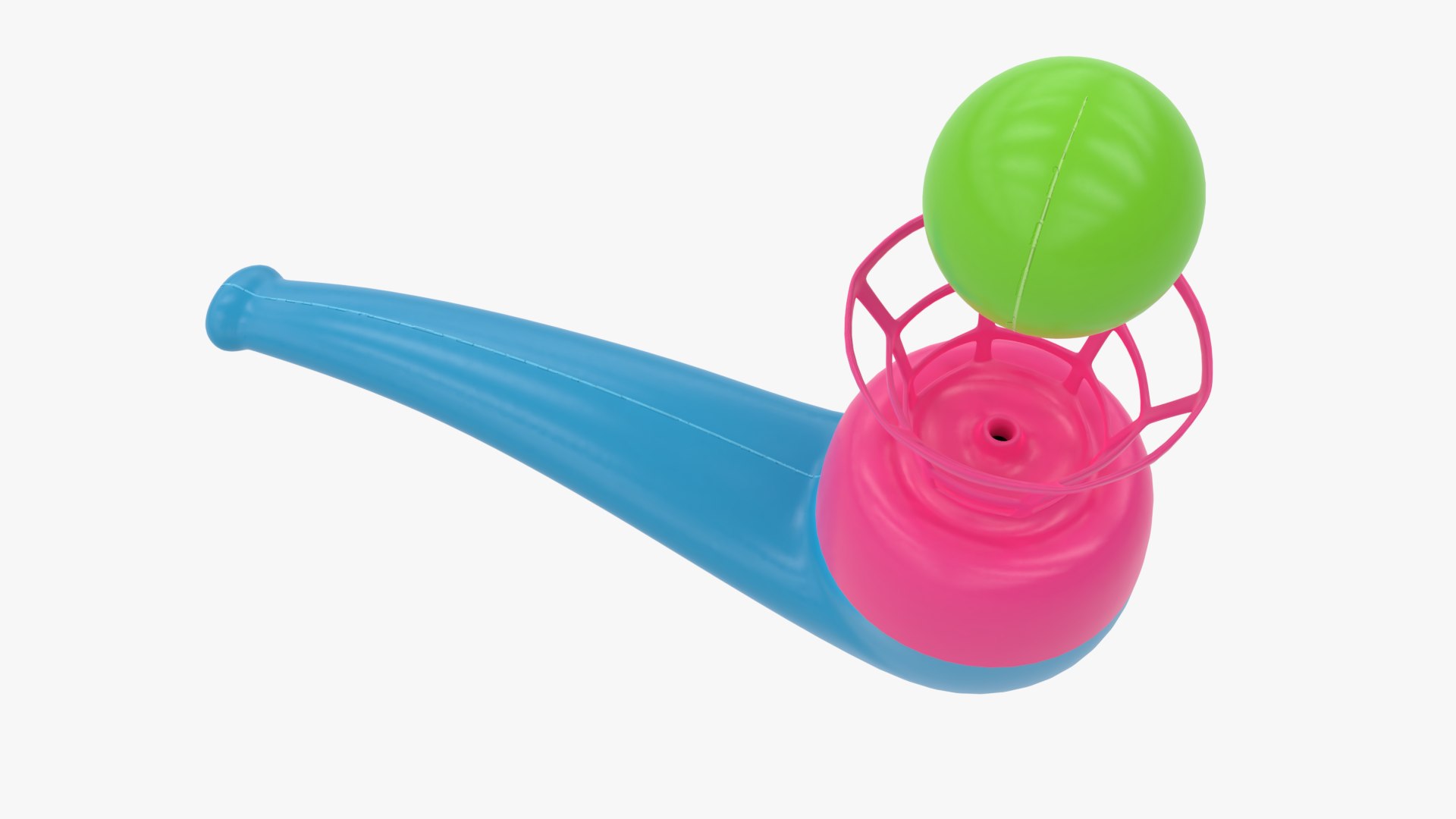 Blow Ball Pipe Toy 3D Model - TurboSquid 1815181