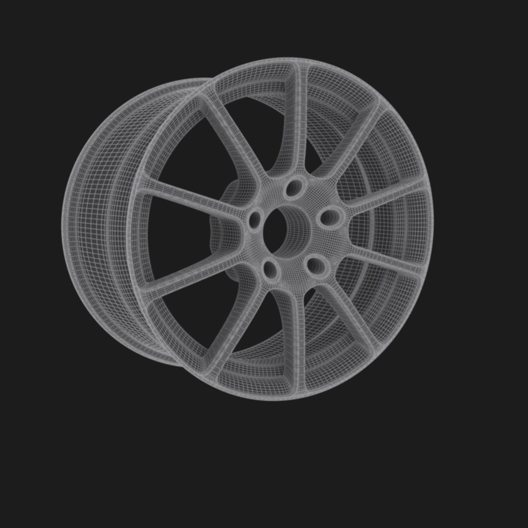 3D Concept Car Rim Model - TurboSquid 1180943