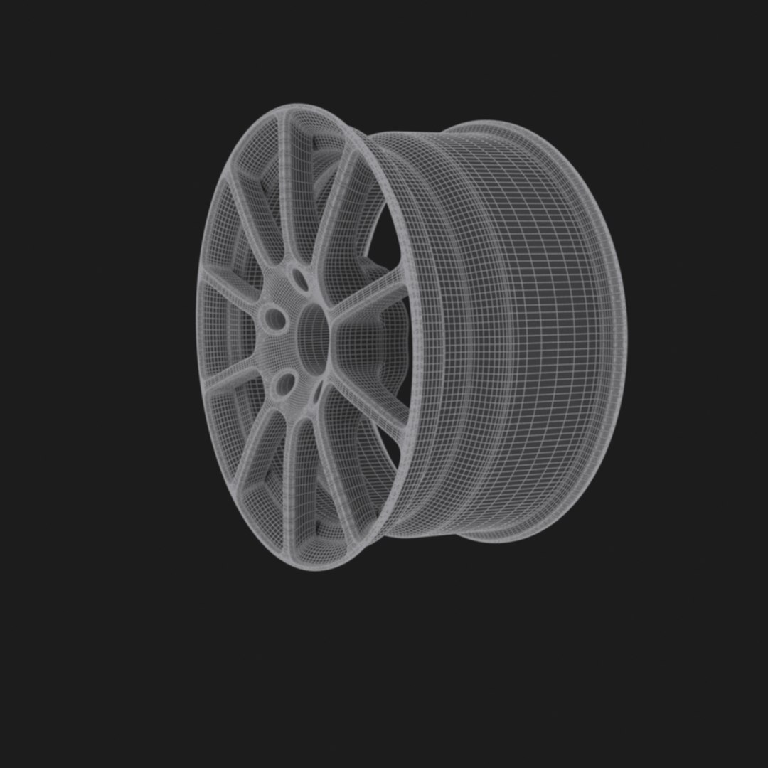 3D Concept Car Rim Model - TurboSquid 1180943