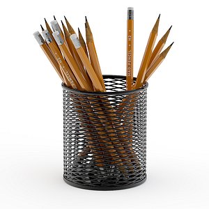 pencils cup model