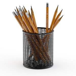 Pencils in cup