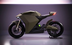 ducati electric zero 3D model