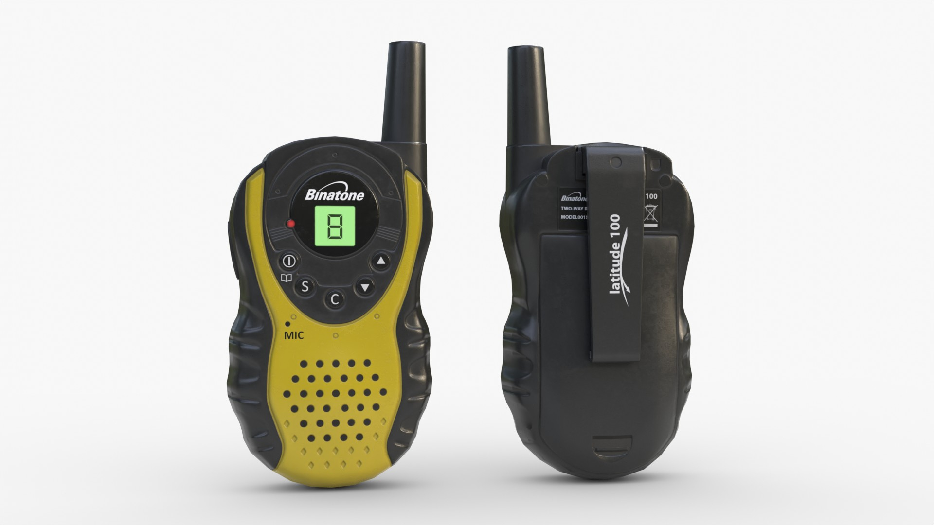 Walkie Talkie Binatone 3D Model TurboSquid 1964150