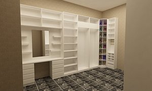 dressing room 1 3D
