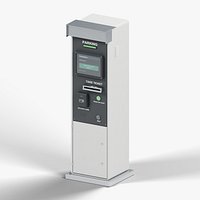 Parking Entry Ticket Kiosk