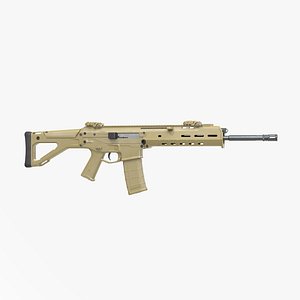 3d model adaptive combat rifle bushmaster