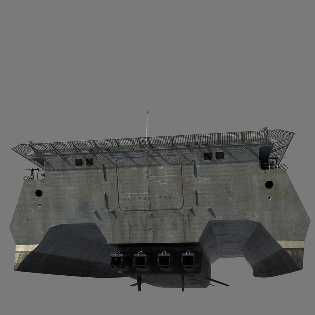 littoral combat ship lcs 3d model