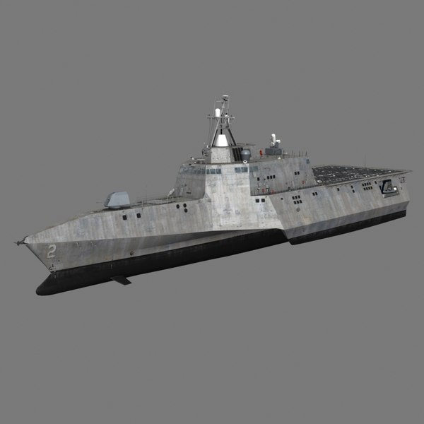 littoral combat ship lcs 3d model