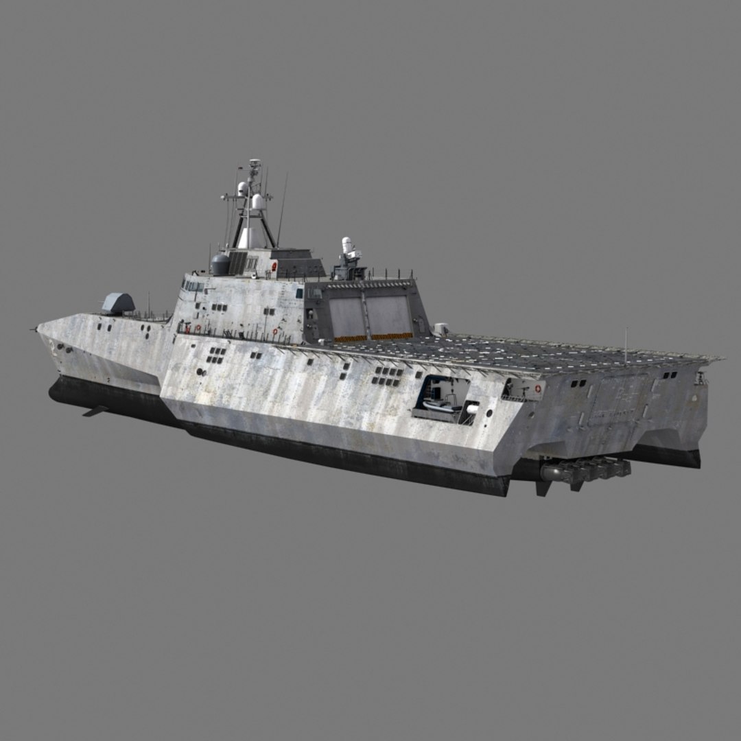 littoral combat ship lcs 3d model