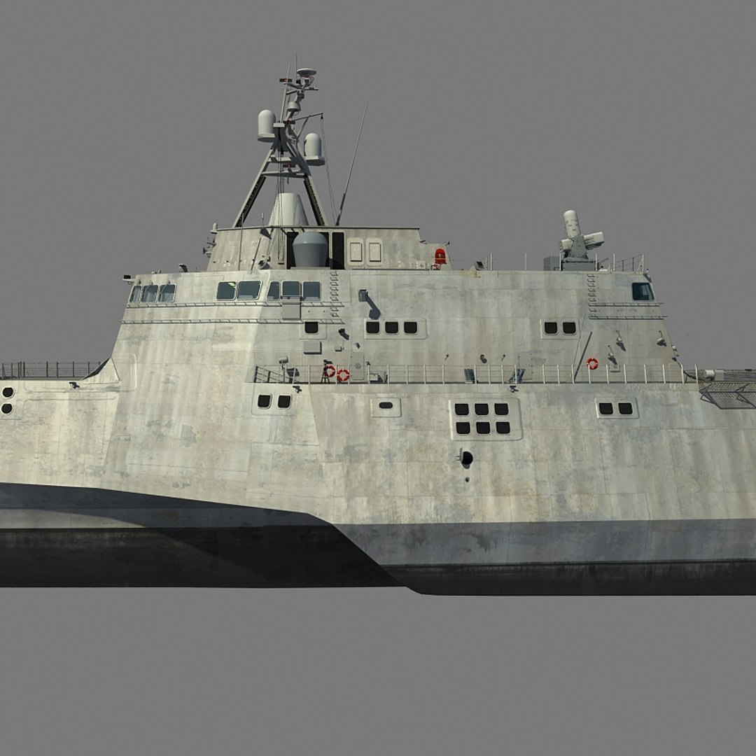 littoral combat ship lcs 3d model