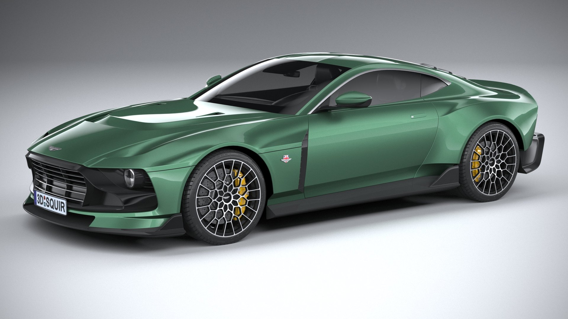 Aston Martin Valour 2024 model TurboSquid 2109305