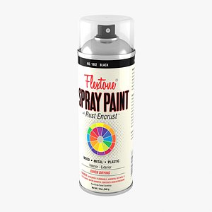 spray paint 3D model