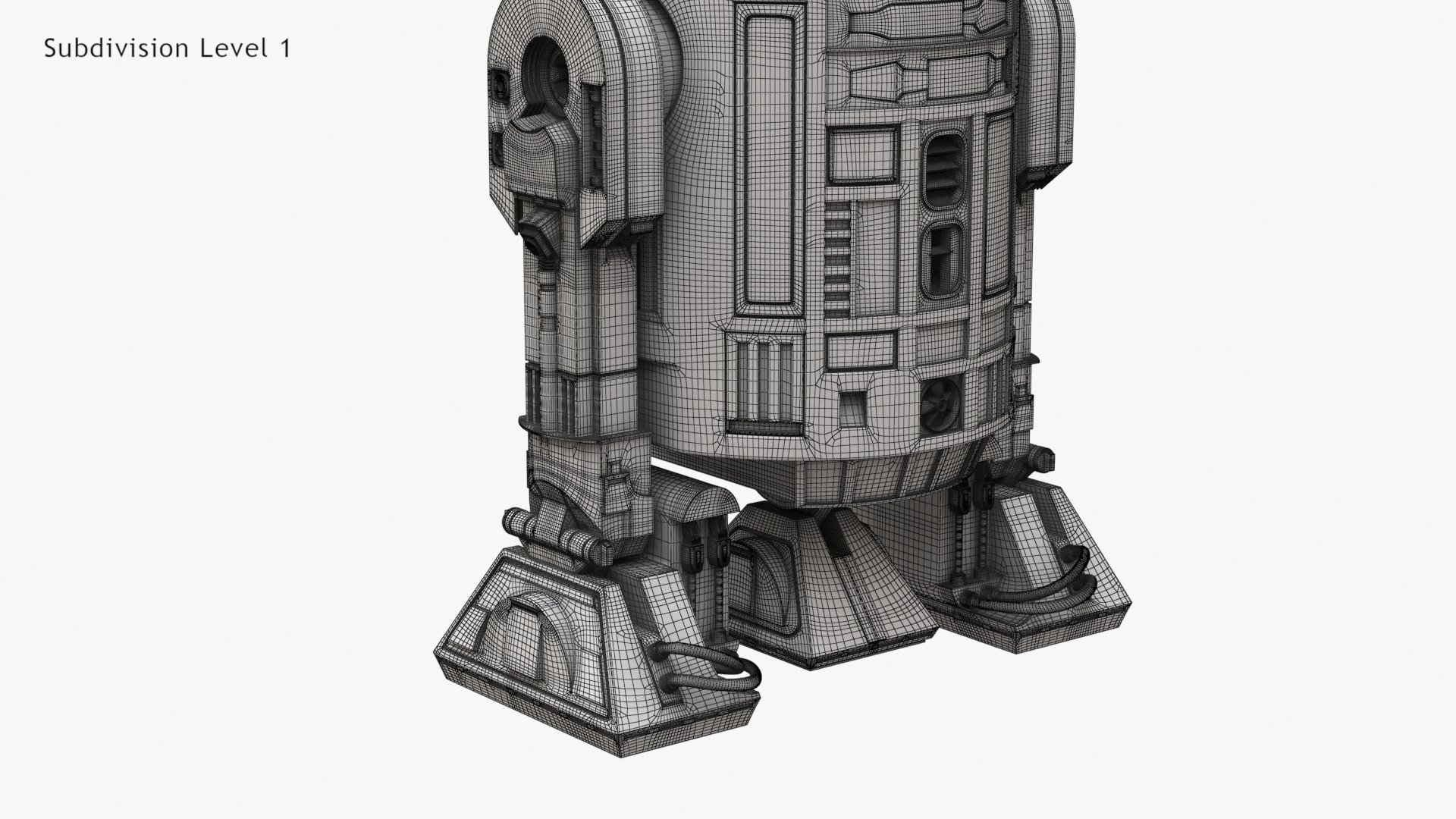 r2 d2 robot 3D model https://p.turbosquid.com/ts-thumb/4g/3tanxm/wfR55ZZA/wire0007/jpg/1601292750/1920x1080/fit_q87/1fe5125f322f37ee9602da96667cdbe390e144e1/wire0007.jpg