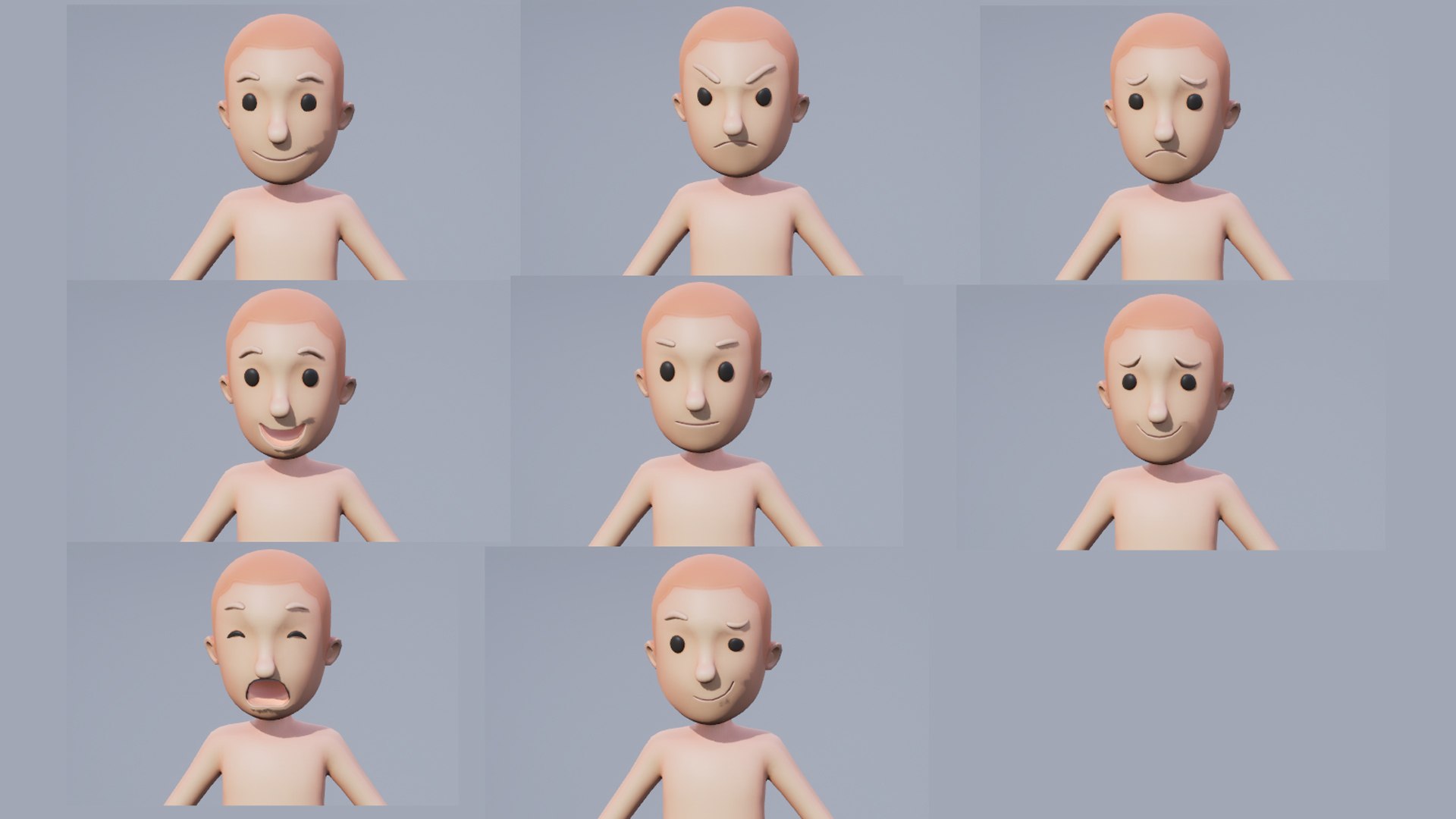 Modular Cartoon Character Pack  25 Characters  Animations for Games model https://p.turbosquid.com/ts-thumb/4g/51YMvJ/7n/untitled11/jpg/1777174150/1920x1080/fit_q87/e1e3d97aee4b2e6cffa74a64ac1cb056cc8dc578/untitled11.jpg