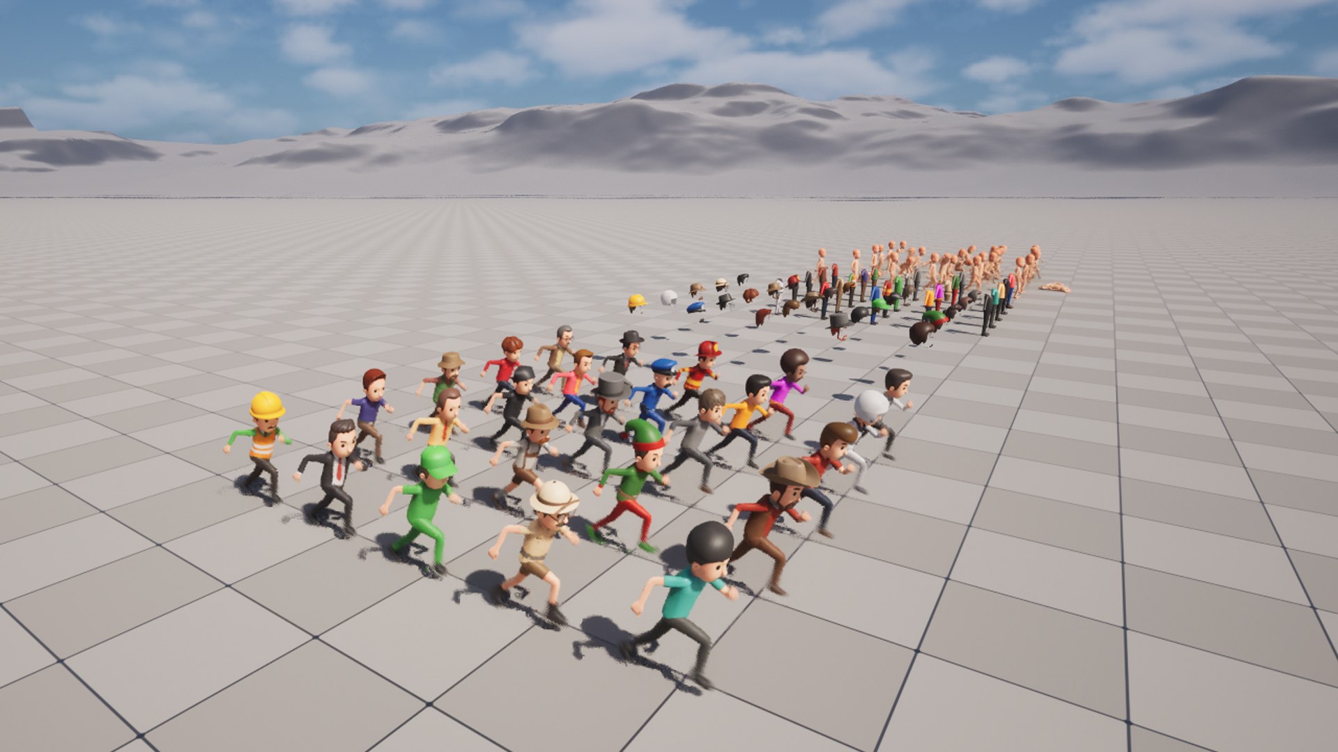 Modular Cartoon Character Pack  25 Characters  Animations for Games model https://p.turbosquid.com/ts-thumb/4g/51YMvJ/ym/untitled7/jpg/1777174147/1920x1080/fit_q87/fc215f968ed9ff5683f0bb6194d980638fae4ef5/untitled7.jpg