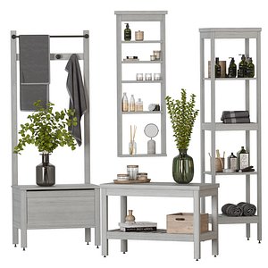 3D IKEA HEMNES set