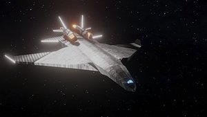 deep space jet 3D