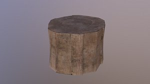 Tree Stump 3D model