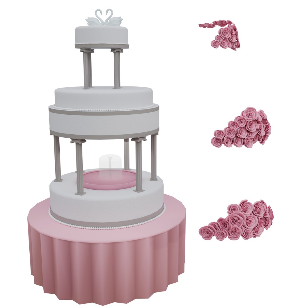 3D 3D Wedding Cake Model Romantic Tiered Dessert with Roses  Swans model https://p.turbosquid.com/ts-thumb/4g/IXOhK5/qX/untitleddesign21/png/1756827264/1920x1080/fit_q87/b3ad730fb0942f391b97dd49444d88efbfd1db84/untitleddesign21.jpg
