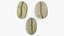 3D coffee unroasted green