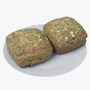 Multigrain Bread 3D model