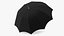 Parapluie noir à ouverture automatique