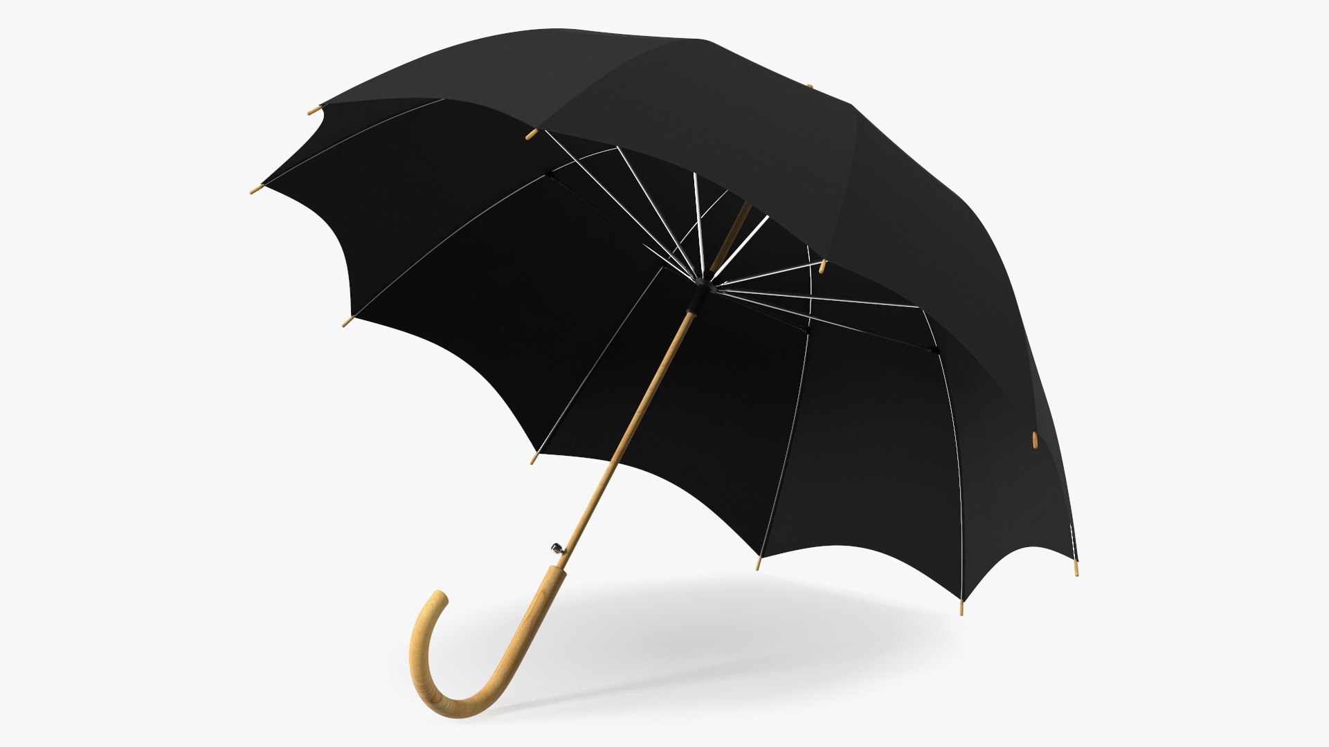 Umbrellas Collection 3D model preview