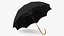 Parapluie noir à ouverture automatique