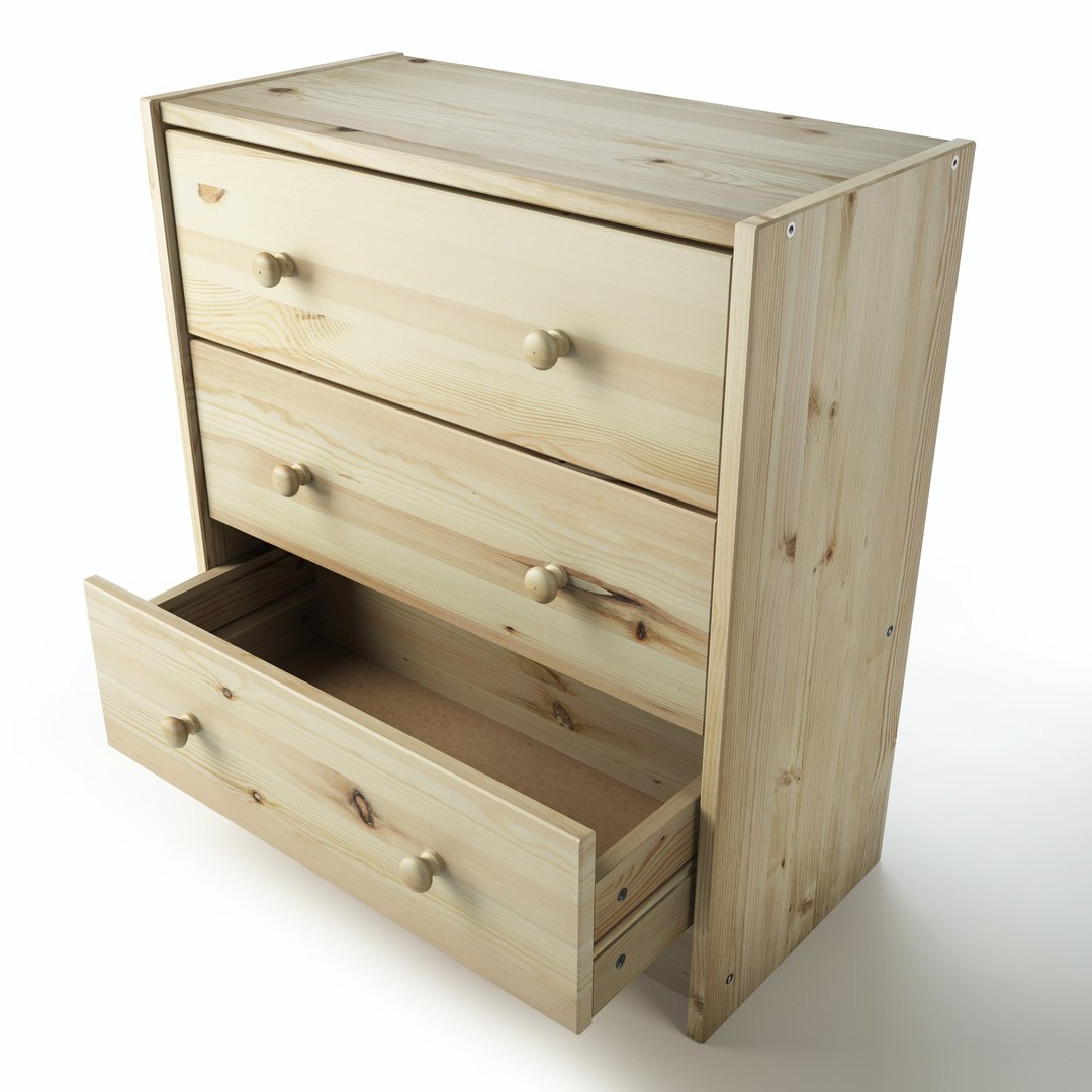 Dresser Ikea 3D Model - TurboSquid 1358195