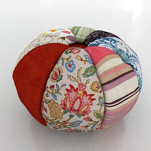 pouffe footstool 3d max