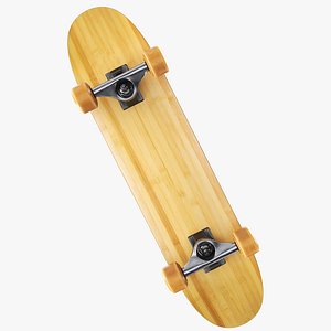 Skateboard Yellow model