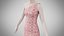 Robe 19 Crimson Bloom Lattice