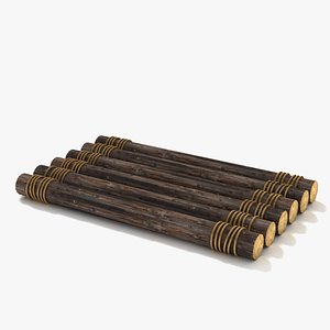 3d model of raft