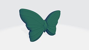 3D Butterfly decoration