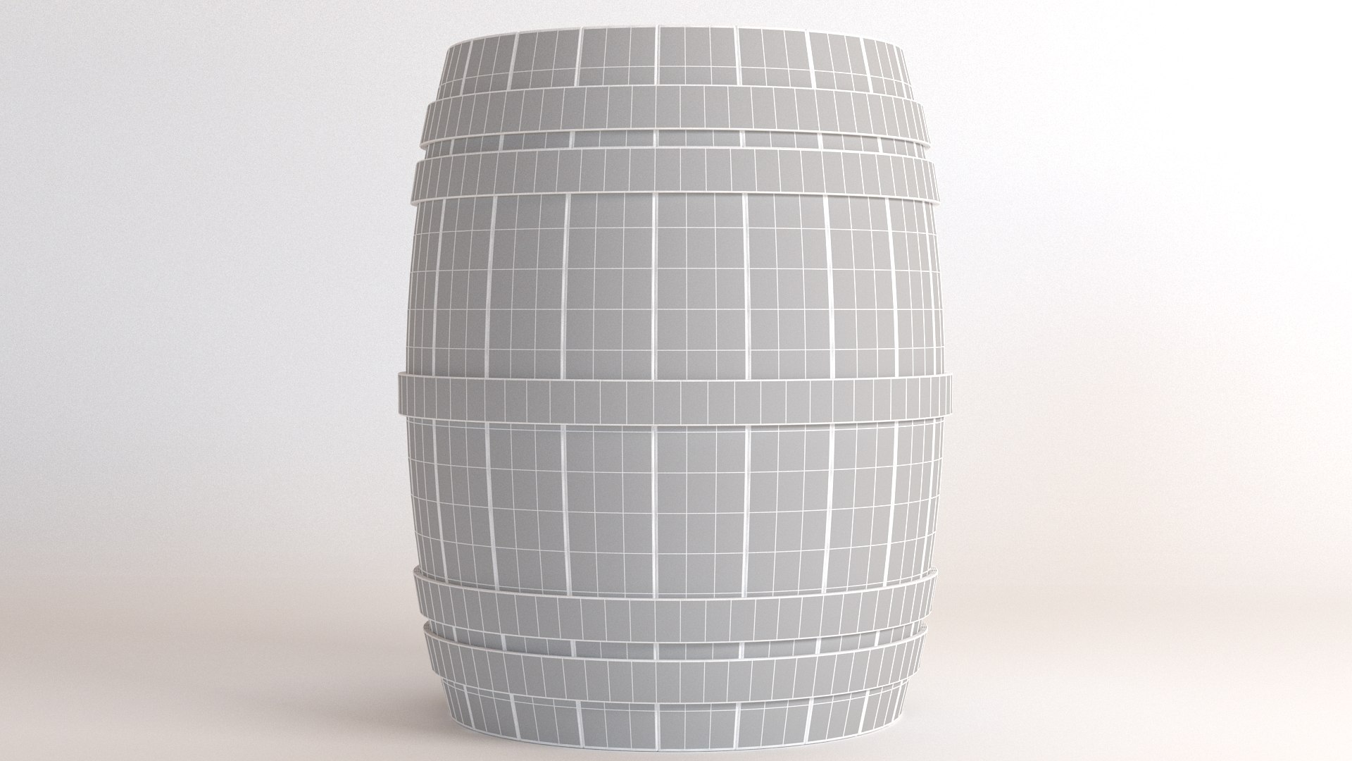 3D barrel model - TurboSquid 1501159
