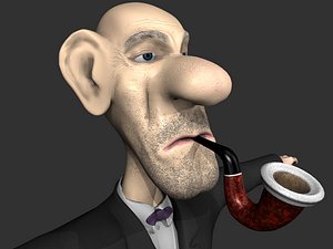 old man 3d model