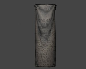 Seikilos Epitaph 3D model
