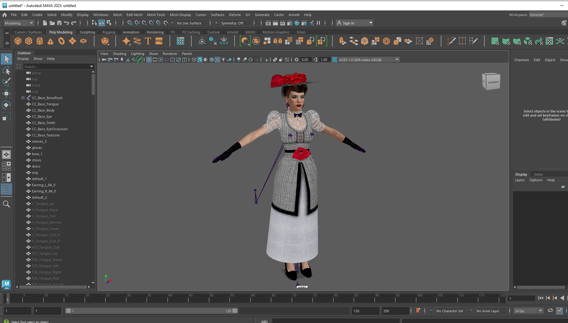 3D model Realistic Rigged 1980 Woman Character 3D Model - TurboSquid ...