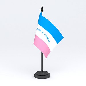 Table Flag  Bandeira do Espirito Santo 3D model