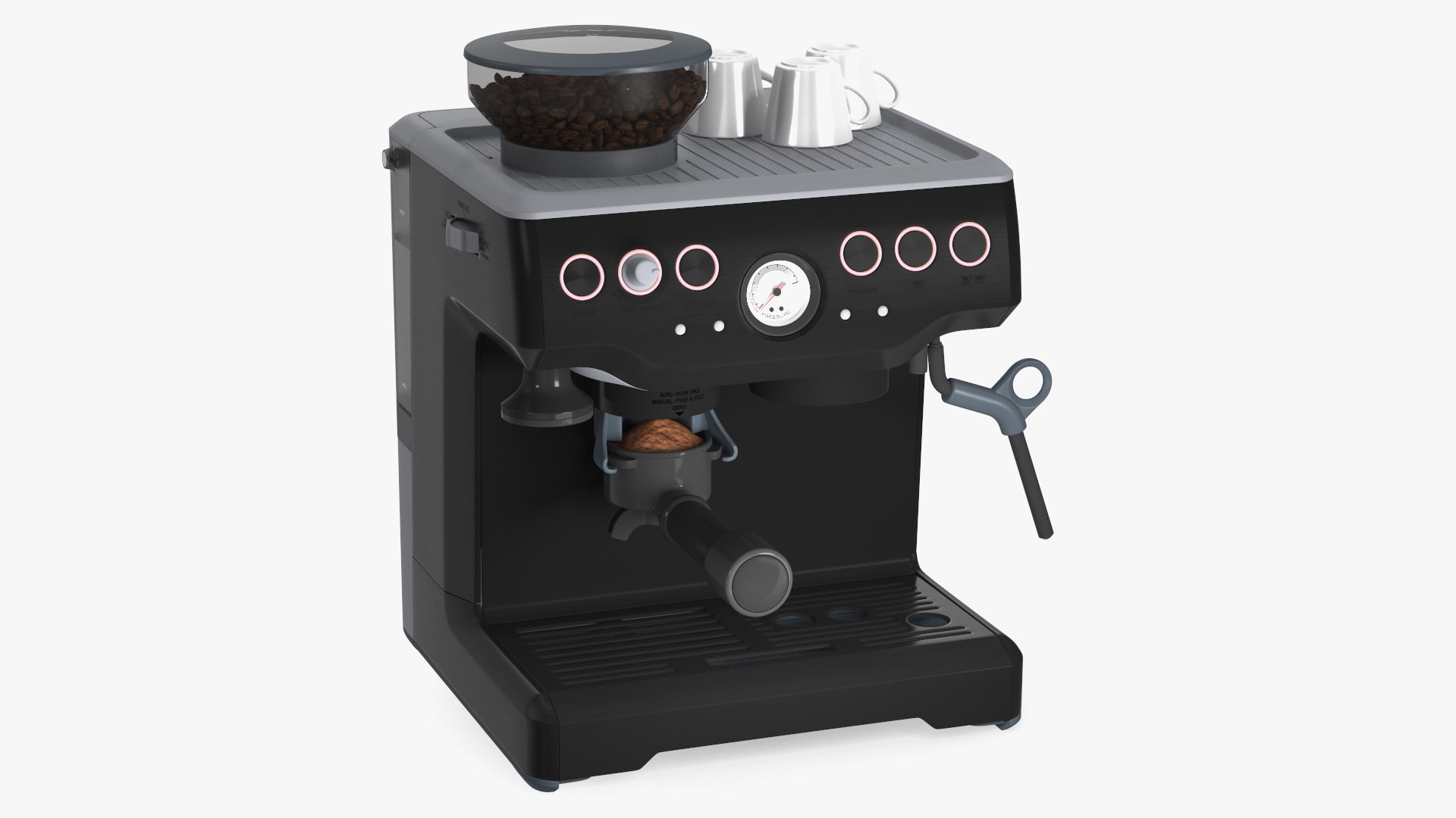 Espresso Machine 3D model preview