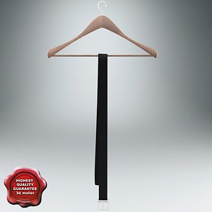 Clothes Hanger and Belt V5